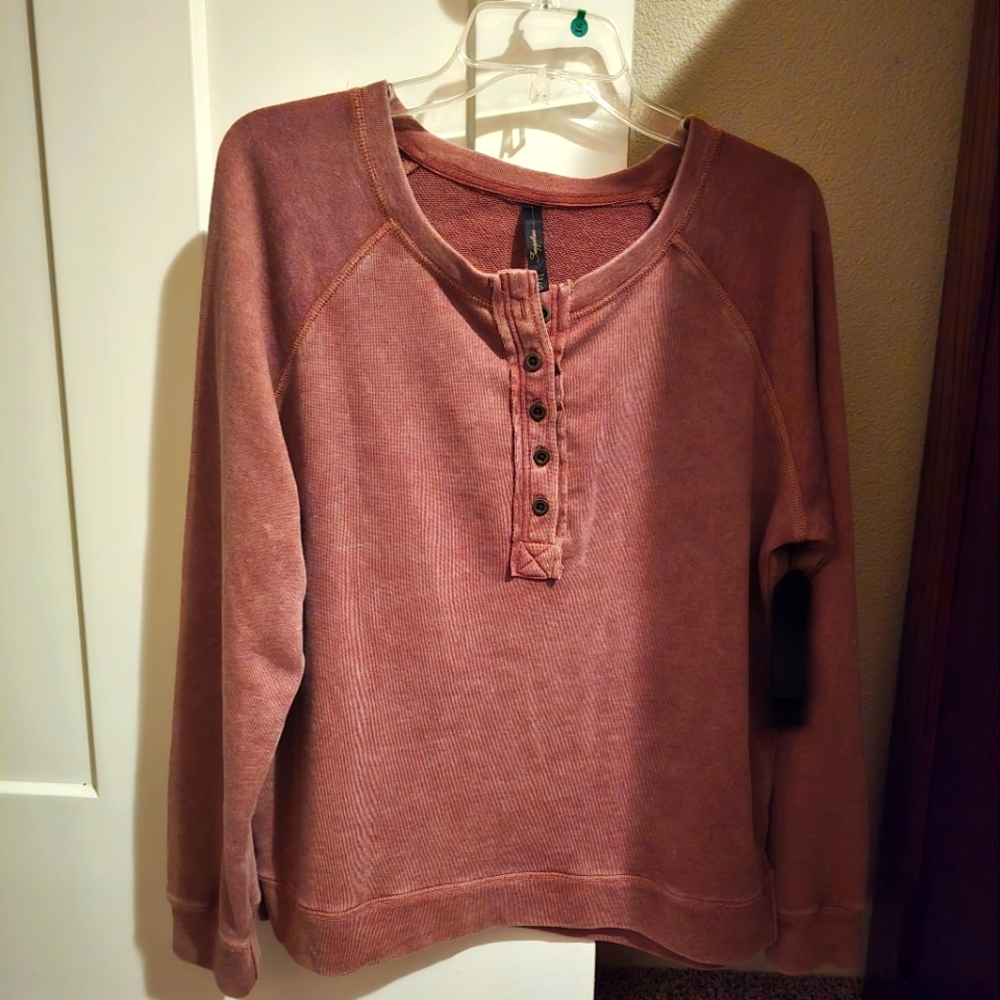 NWT UNIONBAY SUPPLIES  Henley Sweatshirt